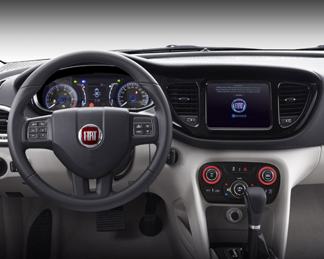 Fiat Viaggio: kompaktní sedan odhalil interiér i další detaily