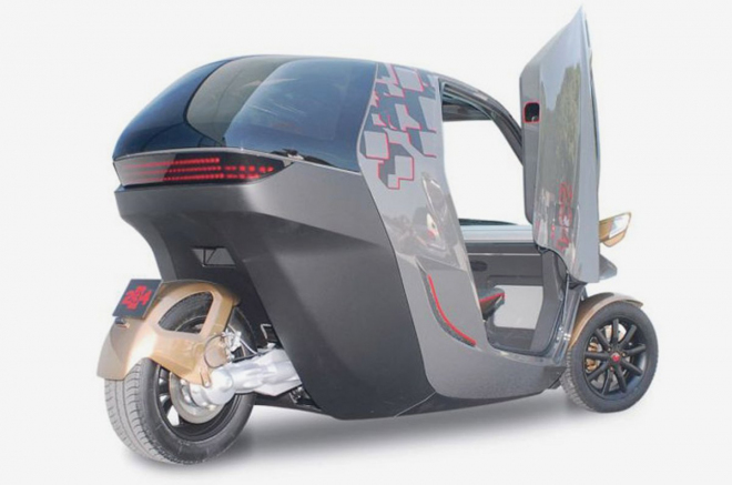 KTM E3W: plastikový velorex s elektrickým pohonem