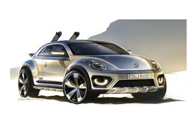VW Beetle Dune 2014: terénní koncept se vrací, tentokrát možná půjde do výroby