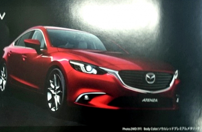 Mazda 6 2015: unikly další fotky faceliftu, ukazují i verze kombi a 4x4