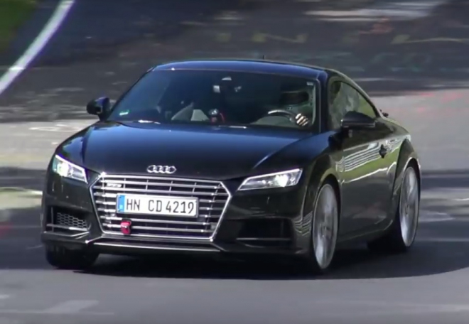 Nové Audi TT RS testuje na Ringu už ve své kůži, pětiválec žije dál (video)