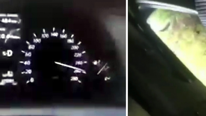 Řidič si natáčel jízdu 260 km/h na okresce, natočil i nehodu, která následovala