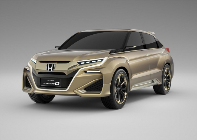 Honda Concept D: studie nového SUV vypadá jak z vesmíru