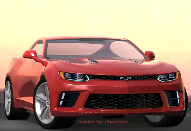 Nový Chevrolet Camaro 2016 ukazuje na nových ilustracích a animacích svůj evoluční design
