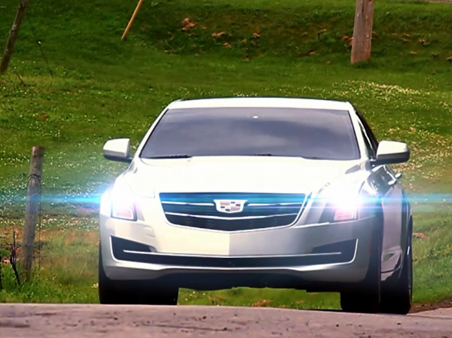 Cadillac ATS 2015: facelift sedanu se ukázal na videu, plně se odhalí zanedlouho