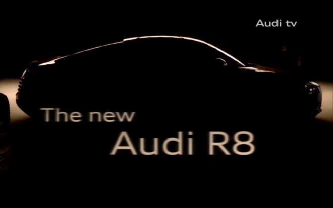 Audi R8 2012: facelift poodhalen první upoutávkou (video)