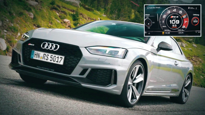 Nové Audi RS5 ukázalo brutální zrychlení, tohle dostanete za 2,5 milionu (video)