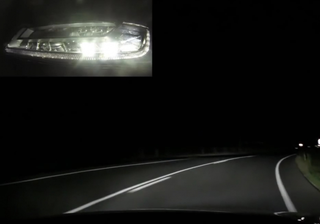 Audi Matrix LED: podívejte se, jak funguje 50 nezávislých diod v praxi (videa)