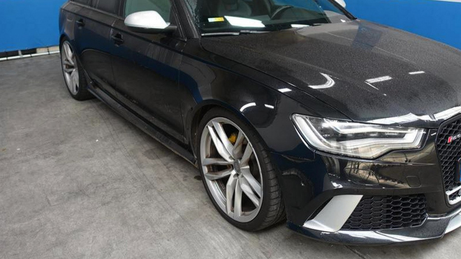Zločinci zabavili dokonale falešné Audi RS6 TDI, noční můru fandů teď prodávají v aukci