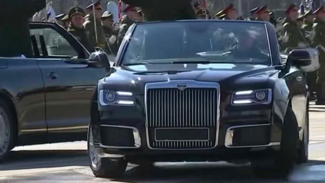 Nová verze Putinovy limuzíny natočena bez maskování, až s tou Rusové udělají parádu