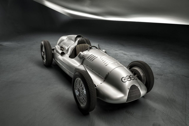 Auto Union Type D, vítěz Velké ceny Československa, skončil v muzeu Audi