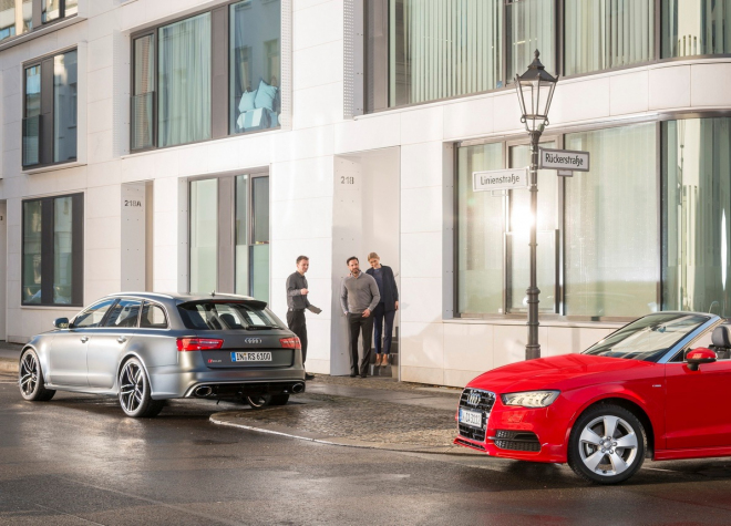Audi rozjíždí svůj carsharing, nabídne jedno auto třem lidem či tři auta jednomu