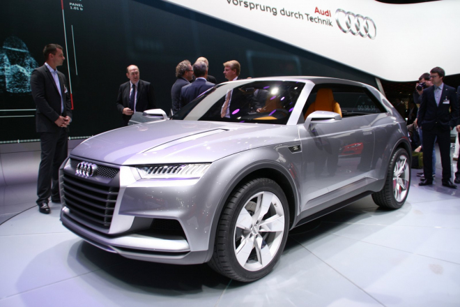Audi Crosslane Coupé: koncept Q2 oficiálně, je to targa