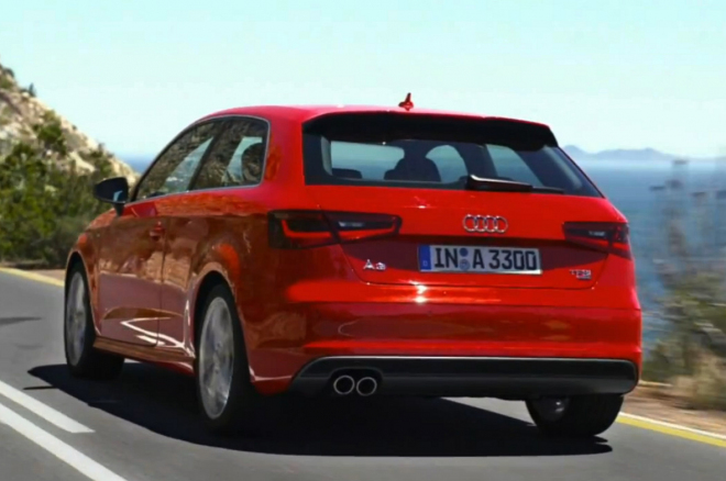 Audi A3 2012: nová á-trojka na prvních videích