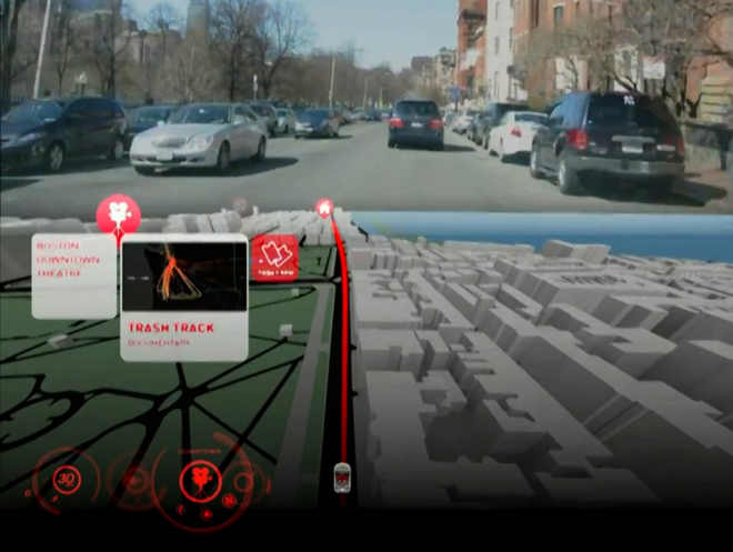 AIDA 2.0: GPS navigace budoucnosti má head-up displej s 3D zobrazením (video)