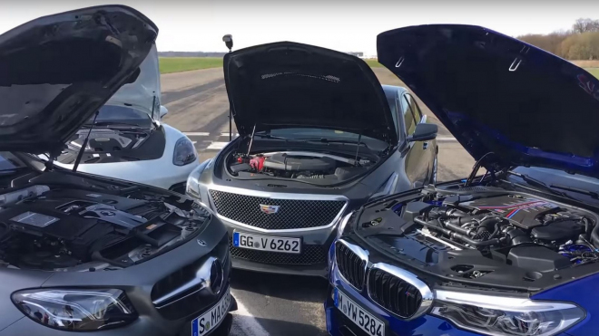 Srovnání nejvýkonnějších sedanů světa v akceleraci na 300 km/h má nečekaný výsledek