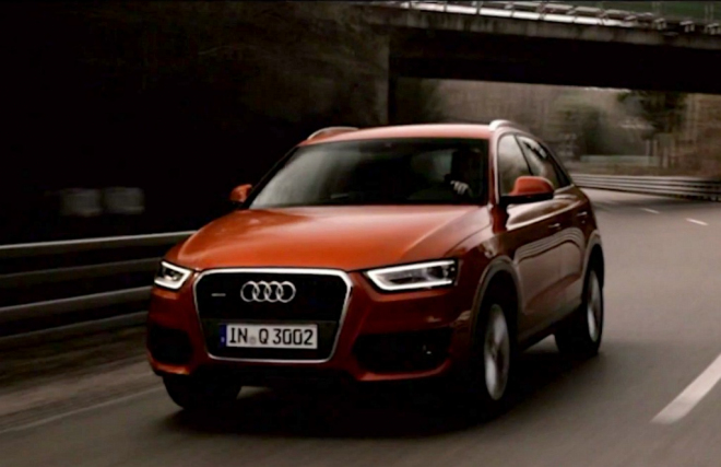 Audi Q3: kompaktní SUV také na prvních videích