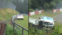 O víkendu se na Nordschleife staly další dvě vážné nehody, naštěstí bez zranění (videa)