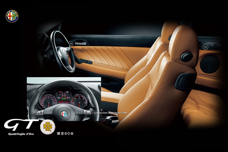 Alfa Romeo GT Quadrifoglio d'Oro: zlatý čtyřlístek pro Japonsko - 7 -