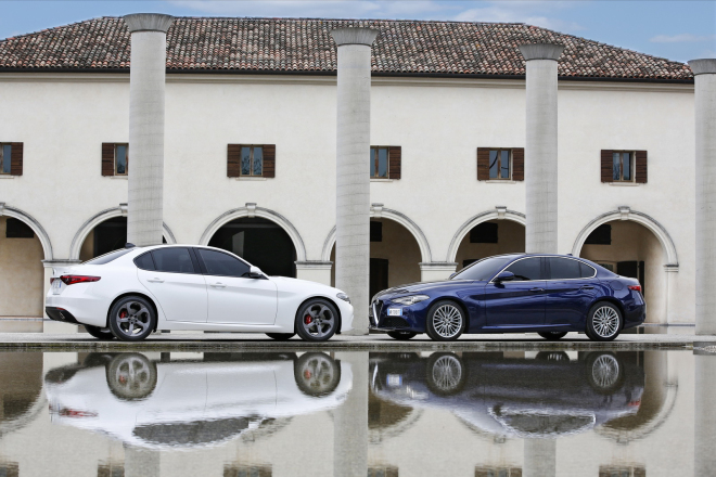 Alfa Romeo Giulia je už k mání i s benzinem 2,0 turbo a automatem pro QV