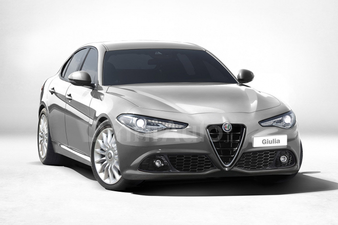 Alfa Romeo Giulia: takhle by měla vypadat běžná provedení (ilustrace)