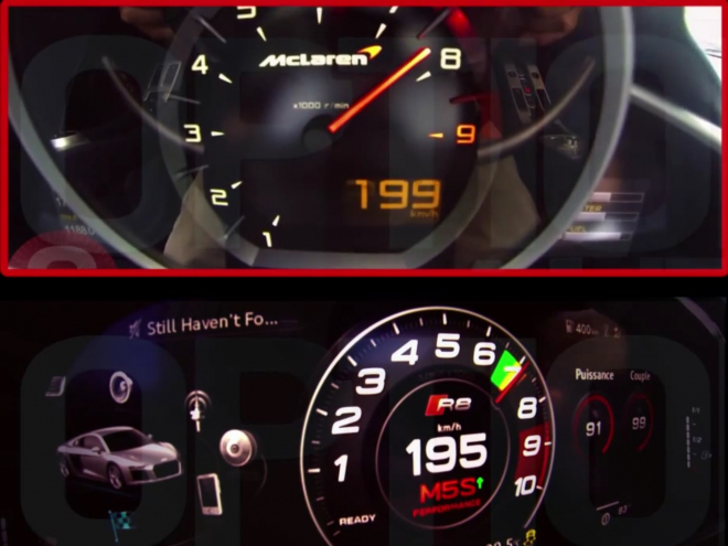 Nové Audi R8 vs McLaren 650S: zvítězí atmosféra s 4x4 či turbo s 4x2? (video)