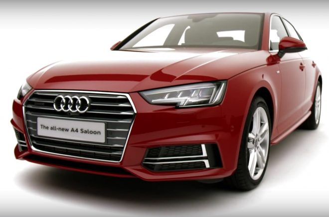 Nové Audi A4 S-line: sportovní paket přináší jiný nárazník či lepší výbavu (video)