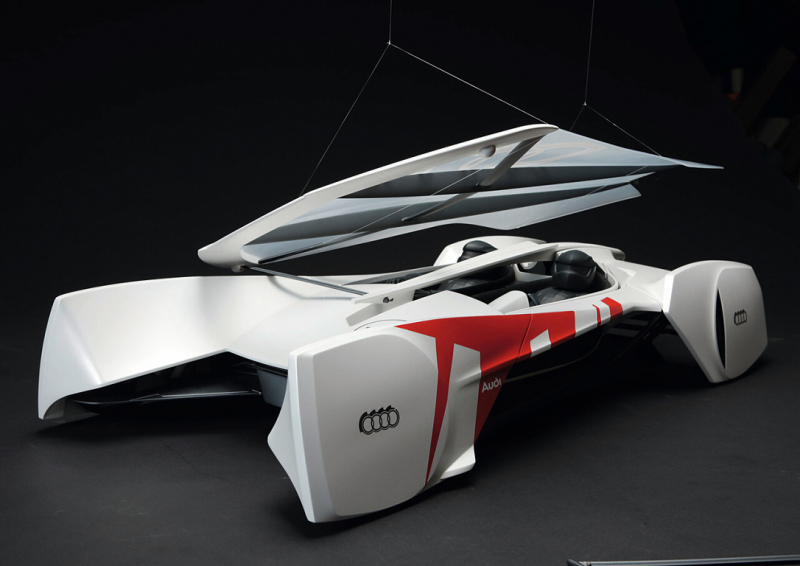 Audi vydalo ke sto letům své existence velkou fotogalerii nejlepších modelů - 120 - audi_100th_koncept_2009_08