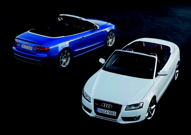Fotogalerie: Audi A5 a S5 Cabrio se chystají do prodeje