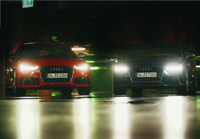 Audi RS6 a RS7 performance na prvním videu, zvuk osmiválce je opravdu hrozivý