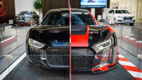 Technici Audi ve volném čase rozřezali dvě nové R8. Tohle je výsledek