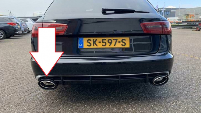 Bídná imitace nejrychlejšího kombíku Audi za 490 tisíc Kč je doslova průhledná