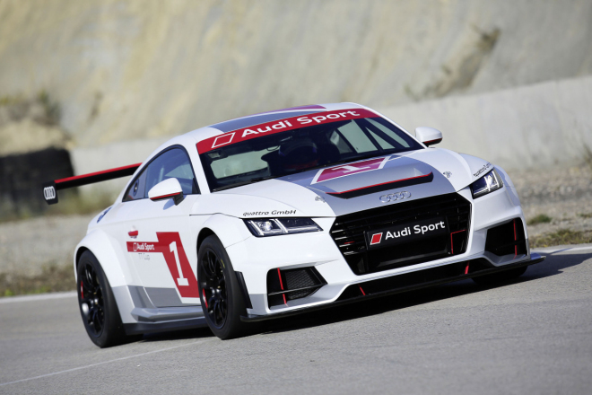 Audi TT Cup: závodní verze nabízí až 340 koní, ale jen na pár sekund