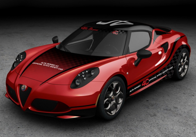 Alfa Romeo 4C WTCC Safety Car: Italka míří do šampionátu, závodit ale nebude