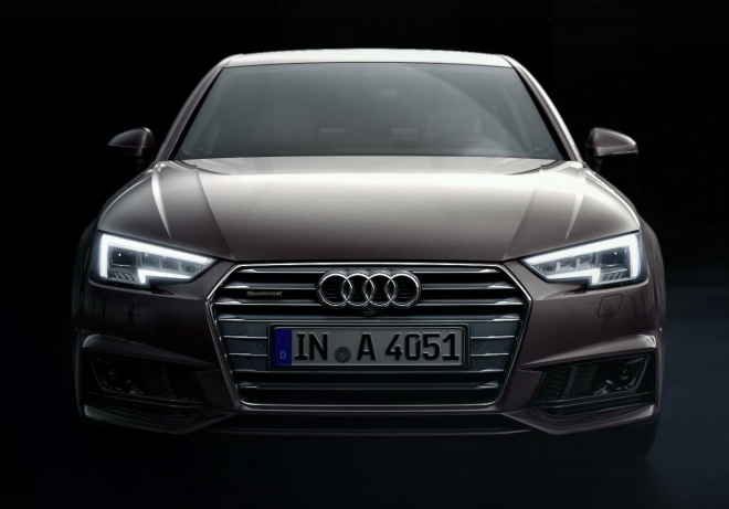 Audi A4 B9 odhaluje své čelní matricové LEDky. Nabízí miliony kombinací svícení (videa)