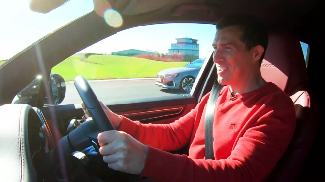 Jeden z nejrychlejších kombíků vyzval na souboj těžké SUV, smál se jen jeden řidič