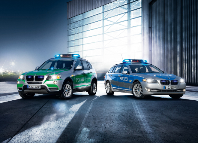 BMW Security 2012: řada 3 Touring F31 i elektromobil i3 pro německou Cobru 11
