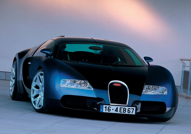 Bugatti Veyron EB 18.4: utrápená historie od konceptu z roku 1999 po současnost
