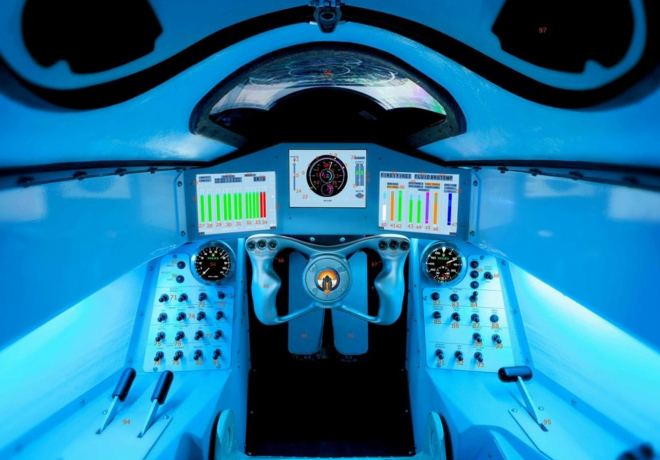 Bloodhound SCC: tak vypadá pracoviště pilota nejrychlejšího vozu planety