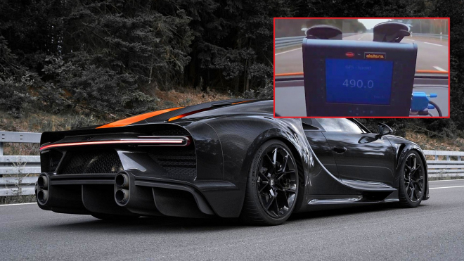 Bugatti s brutální verzí Chironu překonalo rychlost 490 km/h, je nejrychlejší na světě