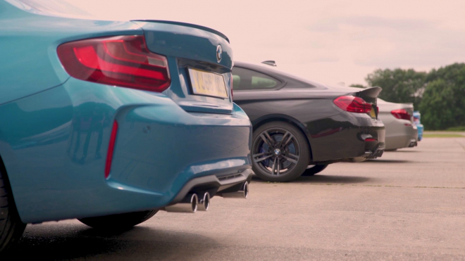 Které BMW M je nejrychlejší? Souboj M2 s M3/M4, M5 a M6 má překvapivého krále