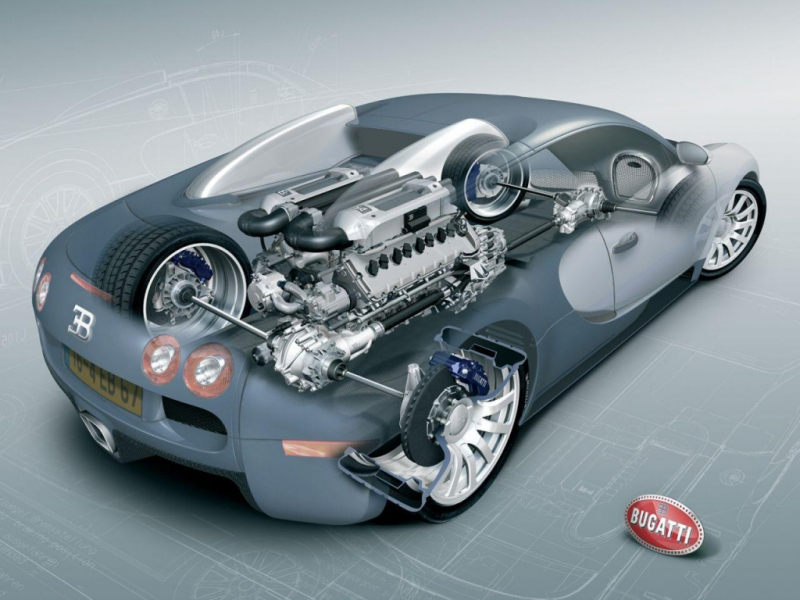 Top 10 anti-ekologických supersportů - 9 - Bugatti_Veyron