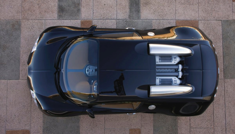 Bugatti Veyron: obří fotogalerie skvostu - 11 - bugatti-veyron---black_4