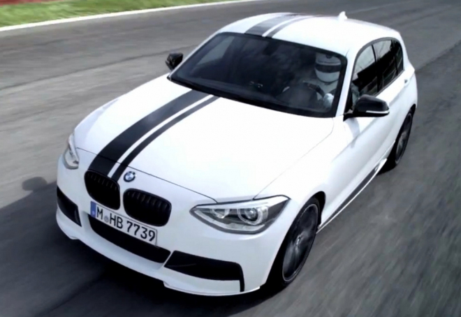 BMW 1 s doplňky M Performance poprvé v akci (video)