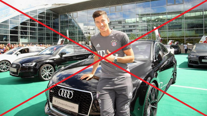 Fotbalové hvězdy Bayernu Mnichov přijdou o svá nová Audi zdarma