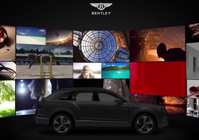 Bentley za vás vybere ideální konfiguraci Bentaygy, stačí se chvíli dívat do mobilu (video)