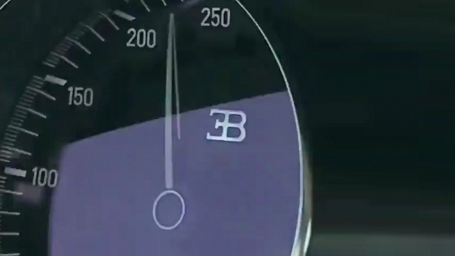 Toto je zrychlení Bugatti Chiron z 0 na 250 km/h. Mrkněte a neuvidíte nic (video)