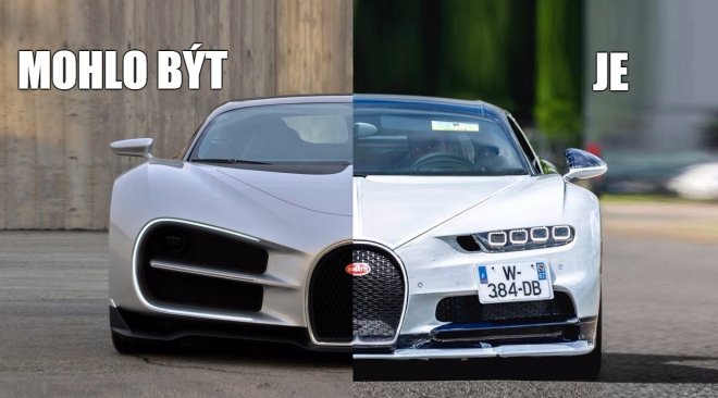 Takhle mohlo vypadat Bugatti Chiron, kdyby to šéfové nezastavili