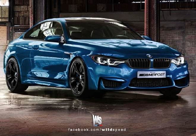BMW M4 Coupe F82 2014 na dalších ilustracích ve spoustě barev (+ video)