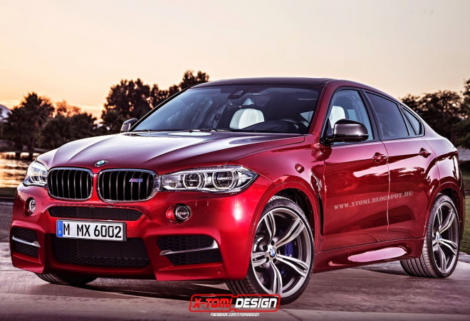BMW X6 M a X6 3D: první je tutovka, druhé jen nový vrchol nesmyslnosti (ilustrace)